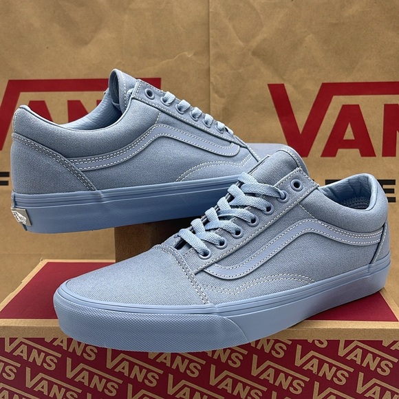 Vans Men’s Sky Blue Canvas Sneakers Old Skool
Pastel Mono Dusty Blue
VN000CT8DSB - Picture 1 of 16